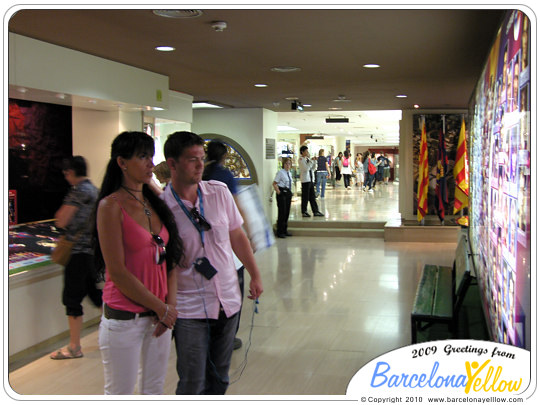 Barca museum at Camp Nou